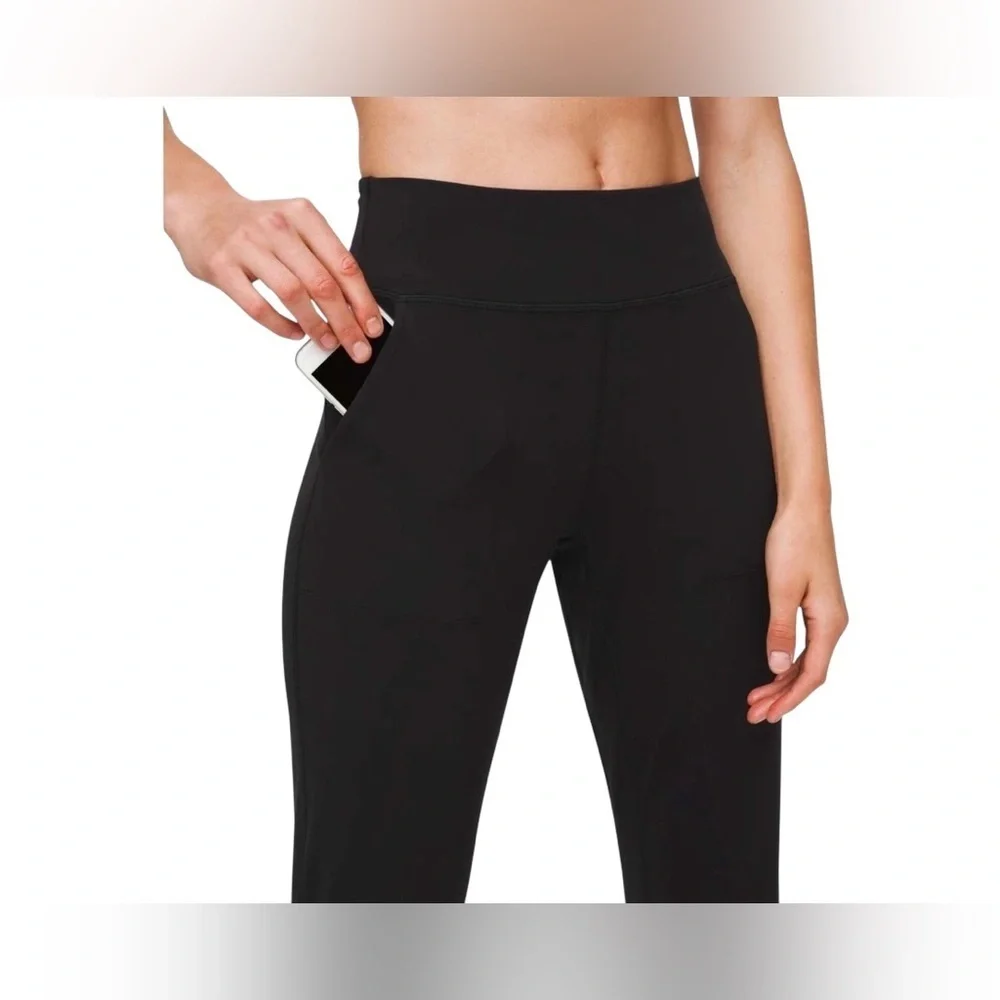 Lululemon. Elegant Black Cropped Women's Pants